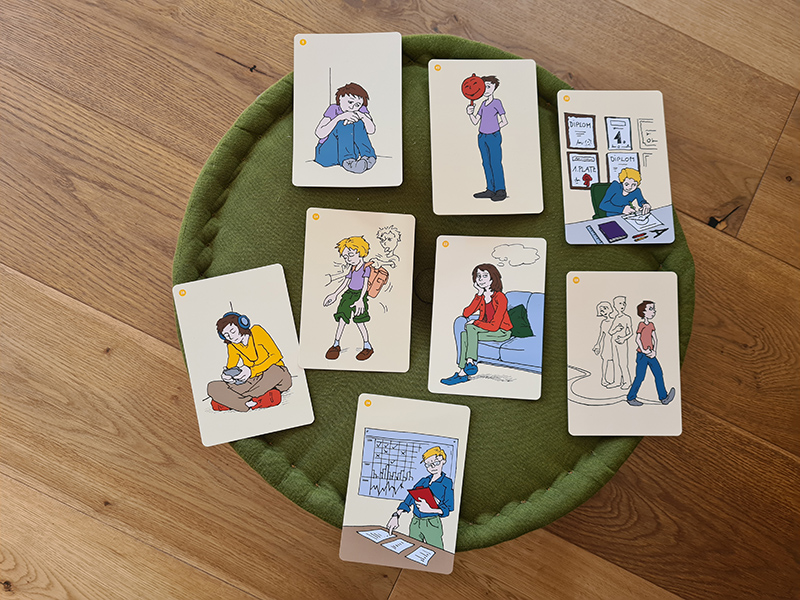 Karten für die Psychotherapie mit Kindern und Jugendlichen